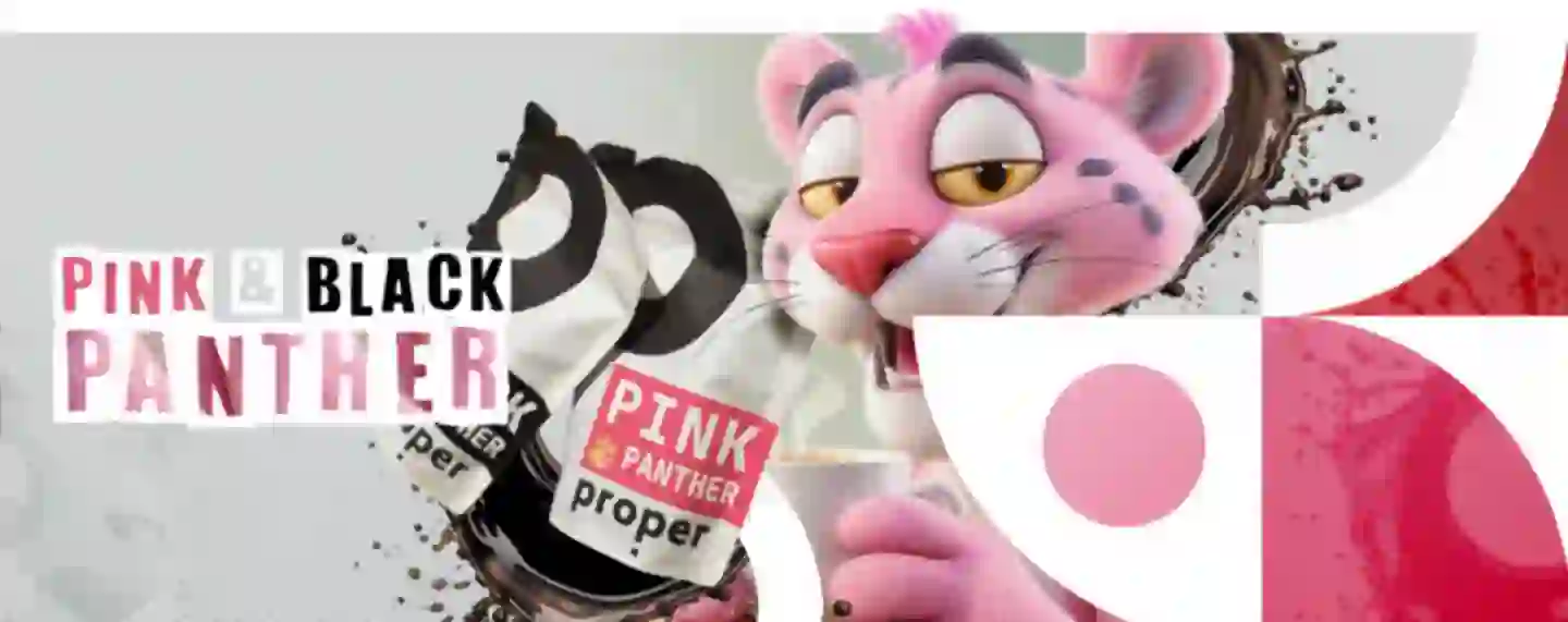 Kawy Pink & Black Panthers