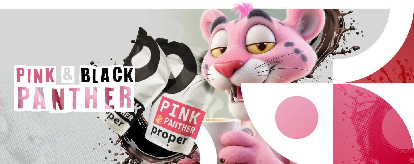 Kawy Pink & Black Panthers