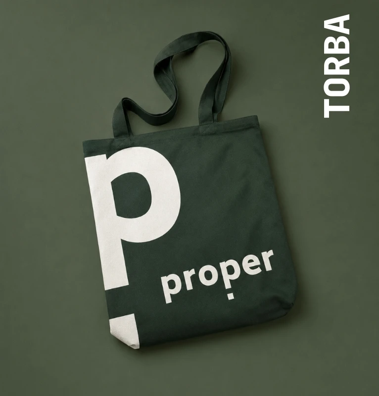 Zielona torba PROPER