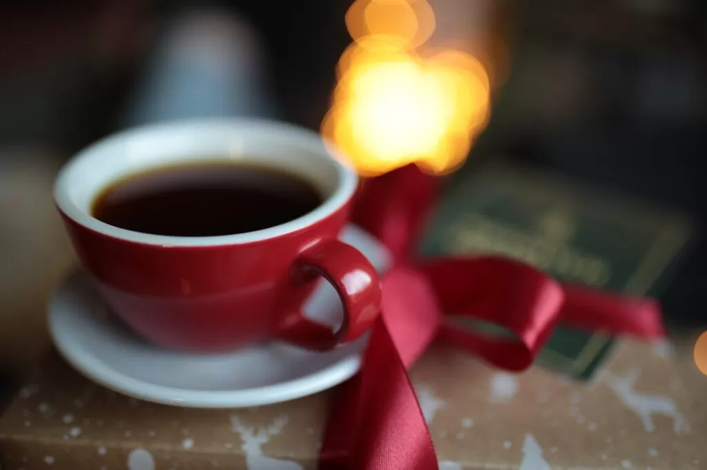 Kawa Christmas Blend w filiżance